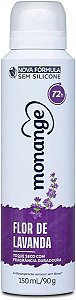 Desodorante Aerossol Antitranspirante Feminino Monange Flor De Lavanda 150Ml