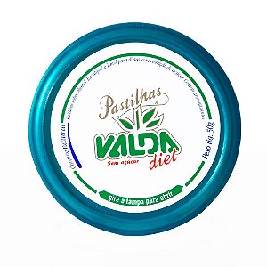 Valda Diet Lata Pastilha 50G
