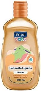 Sabonete Líquido Glicerina Baby 210Ml Baruel