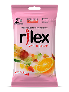 Preservativos Tutti Frutti 12X3 - Rilex