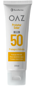Protetor Solar Oaz 50 Fps Creme - 200 Ml