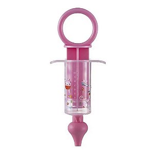 Seringa Para Lavagem Nasal Infantil Fisher Price Coelho Rosa 10Ml