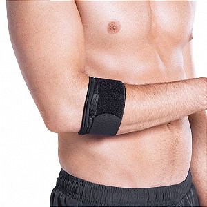 Tennis Elbow Ajústavel Preto- Kestal