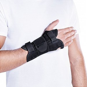 Munhequeira Com Tala E Tiras Bilateral Preto P- Kestal