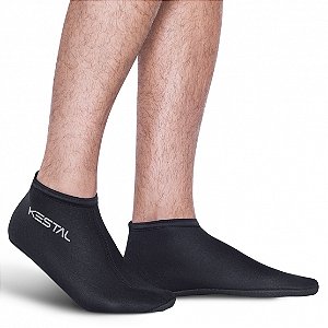 Sapatilha De Hidroginástica Neoprene Preto M- Kestal