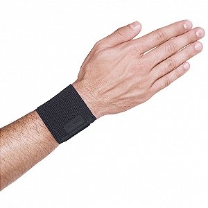 Munhequeira Elástica Ajustável Preto- Kestal