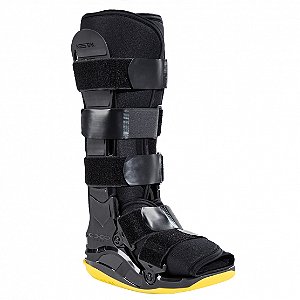 Bota Longa Exofoot Preto/Amarelo M- Kestal