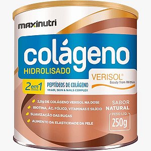 Colágeno Hidrolisado 2 Em 1 Verisol Em Pó - 250G - Maxinutri