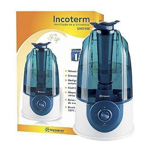Umidificador De Ar Ultrassônico Azul Umd100 Bivolt  Incoterm