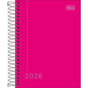 Agenda Pepper Rosa Espiral 2026 M4