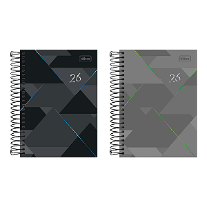 Agenda Spot Masculina Espiral 2026 M5