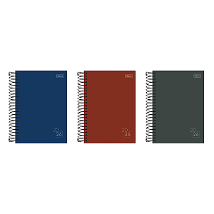 Agenda Spice Espiral Cores M6 2026