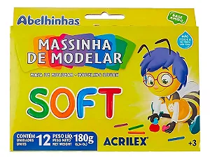 MASSA MODELAR 12 CORES SOFT
