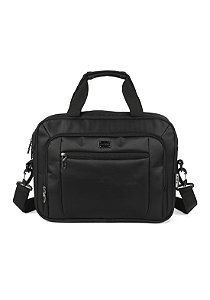 Pasta Executiva Preta Feminina Tablet Notebook 14'' Bolsa Polo King