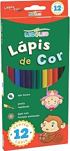 LAPIS COR 12 CORES SEXTAVADO - LEONORA REF. 4527