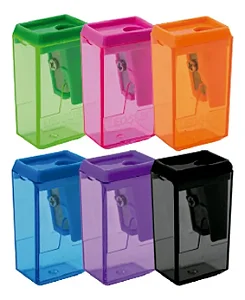 APONTADOR C/ DEPOSITO RETANGULAR 4 CM  REF. 4745 LEO LEO