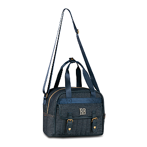 Lancheira Rebecca Bonbon Denim Vintage 8" | RB27025