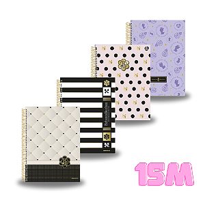 Caderno Universitário 15M CD 240F Rebecca Bonbon | 11000