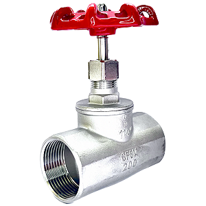 Válvula Globo 1.1/4" BSP Aço Inox 304 200PSI