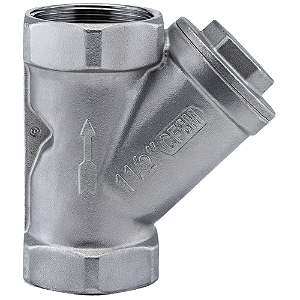 Filtro Y 1.1/2" BSP Aço Inox 304