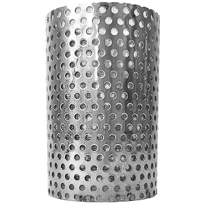 Elemento Filtrante 1.1/2" Aço Inox 316 Malha 80Mesh para Filtro Y HAMBOR