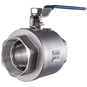 Válvula Esfera 3" BSP Aço Inox 304 com Vedação PTFE 1000PSI