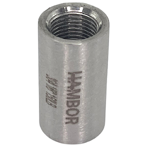 Conexão Luva 1/8 Bsp Fêmea X Fêmea Inox 304