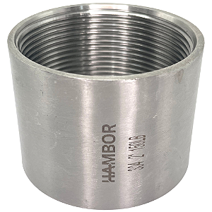 Conexão Luva 2 Bsp Fêmea X Fêmea Inox 304