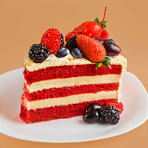 Bolo Vegano Red Velvet