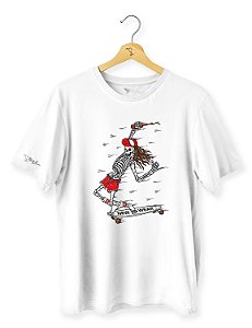 Camiseta Caveira Skate - CAV2303