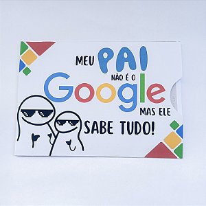 Cartão “Meu Pai sabe tudo" opção 1