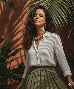 Colar Potência Brasileira - Verde Amazonia