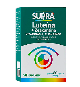 Supra Luteina Zeaxantina - 60 cápsulas