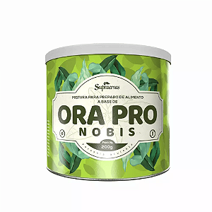 Ora Pro Nobis - Solúvel 200g - Sabor Limão com Hortelã