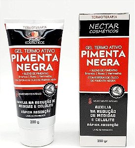 Gel Termo Ativo Pimenta Negra - 200g
