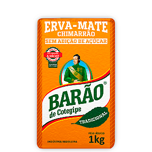 Erva-Mate Chimarrão Tradicional Barão - 1Kg