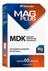 Mag Plus MDK - 60 cápsulas