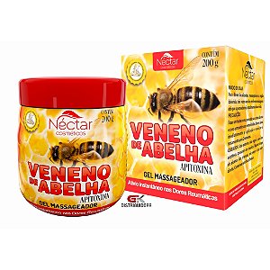 Gel Massageador Veneno de Abelha - 200g
