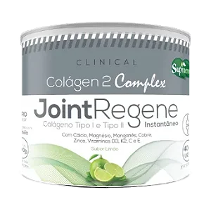 COLÁGENO TIPO 2 Solúvel JOINT REGENE- Sabor LIMÃO - 200g