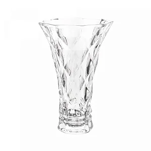 Vaso de Vidro Diamond 8cm x 15cm - Lyor Original