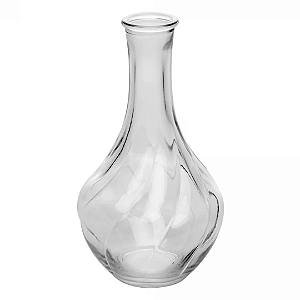 Vaso De Vidro Pumpkin Para Decoração 17cmx9,5cm 220565 Lyor