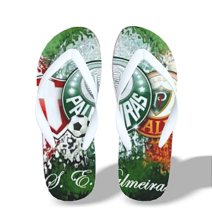 Chinelo Palmeiras Personalizado Presentes Lançamento