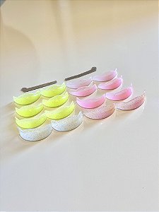 Molde Shine para Lash Lifting 8 Pares + 2 Fitas de Oclusão
