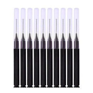 Escovinha para Brow Lamination 10 Unidades cor Preta