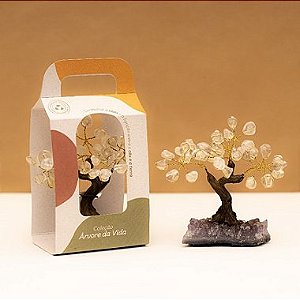Árvore Cristal de Quartzo M - Coleção Árvore da Vida