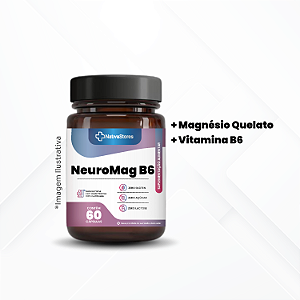 Magnesio Quelato + Vitamina B6 - (Circulatório, Neurologico e Articulações)