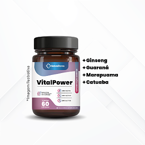 Energético Natural - (Ginseng +  Guaraná + Marapuama + Catuaba)