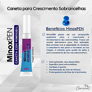 MinoxPEN - (Sobrancelhas 10ml)