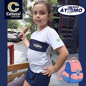 CAMISETA ESCOLAR COLÉGIO ÁTOMO