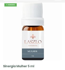 Sinergia de óleos essenciais Mulher
